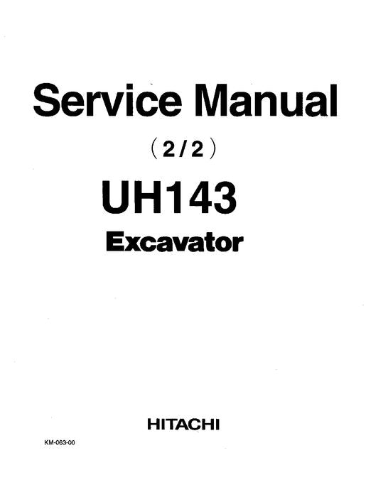 HITACHI UH143 EXCAVATOR SERVICE MANUAL