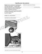 John Deere X350R Tractor Manual del Operador Español SN 150001-