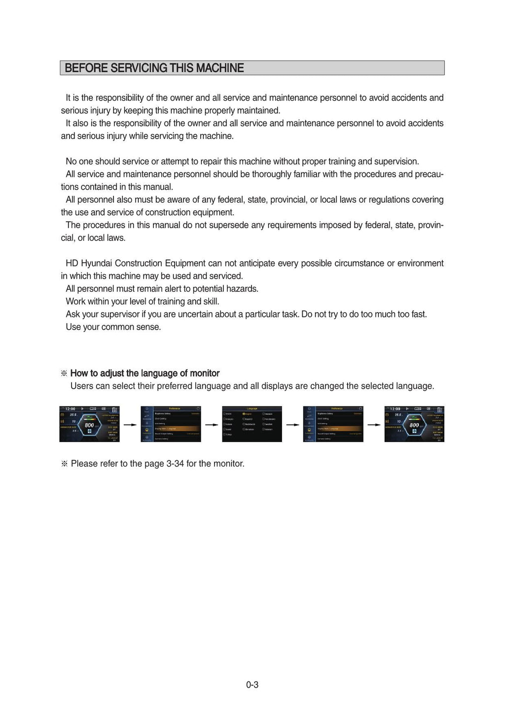 Manual de mantenimiento del operador de la cargadora de ruedas Hyundai HL985A
