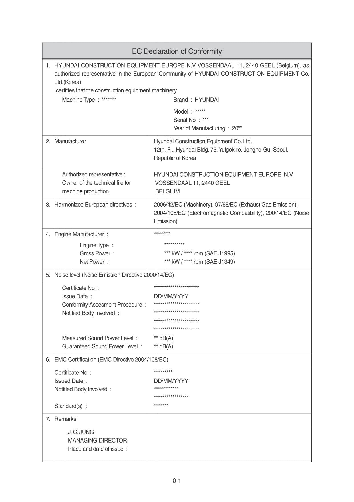 Hyundai HL740TM-9A WHEEL LOADER Operators Maintenance Manual