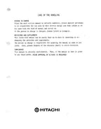 HITACHI UH143 EXCAVATOR SERVICE MANUAL