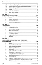 JLG ES1330L ES1530L Scissor Lift Maintenance Operation Operators Manual 31220308