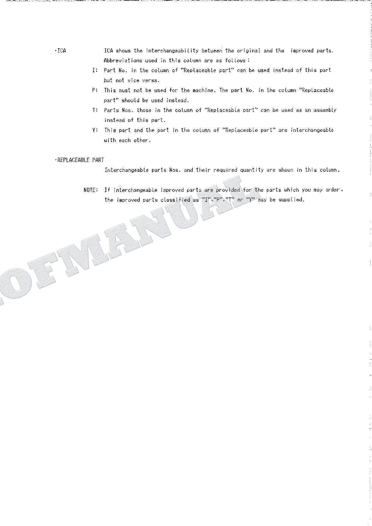 HITACHI UH04M-7 Excavator Parts Catalog Manual P12B-3-3