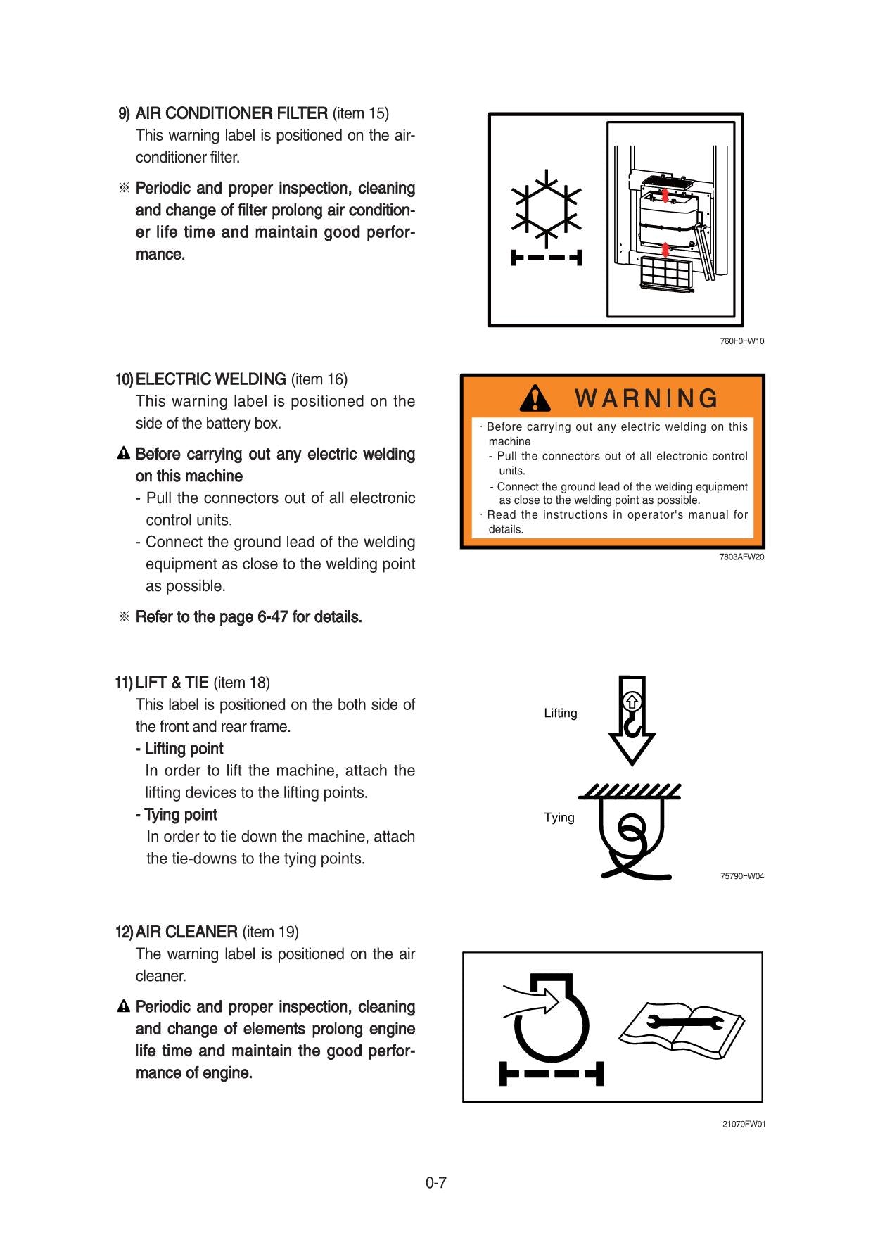 Hyundai HL970 T3 WHEEL LOADER Operators Maintenance Manual