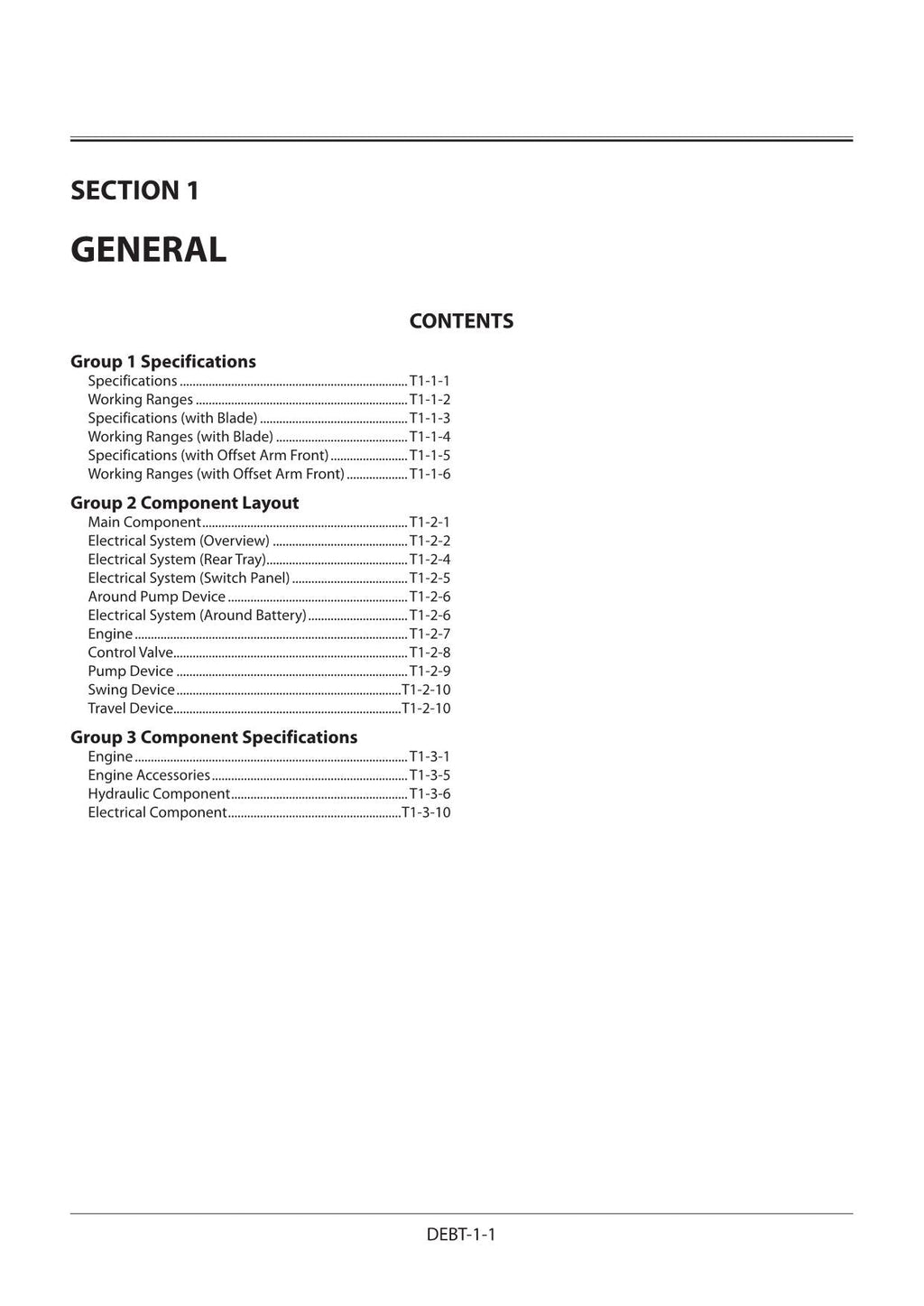 HITACHI ZX75US-5A ZX85US-5A Excavator Operational Principle Technical Manual