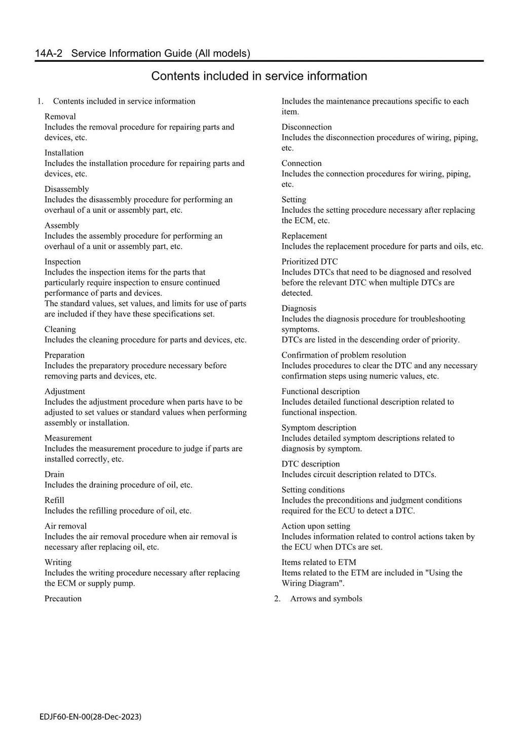 Hitachi 4HK1 Tier 4 Engine  FULL Service manual