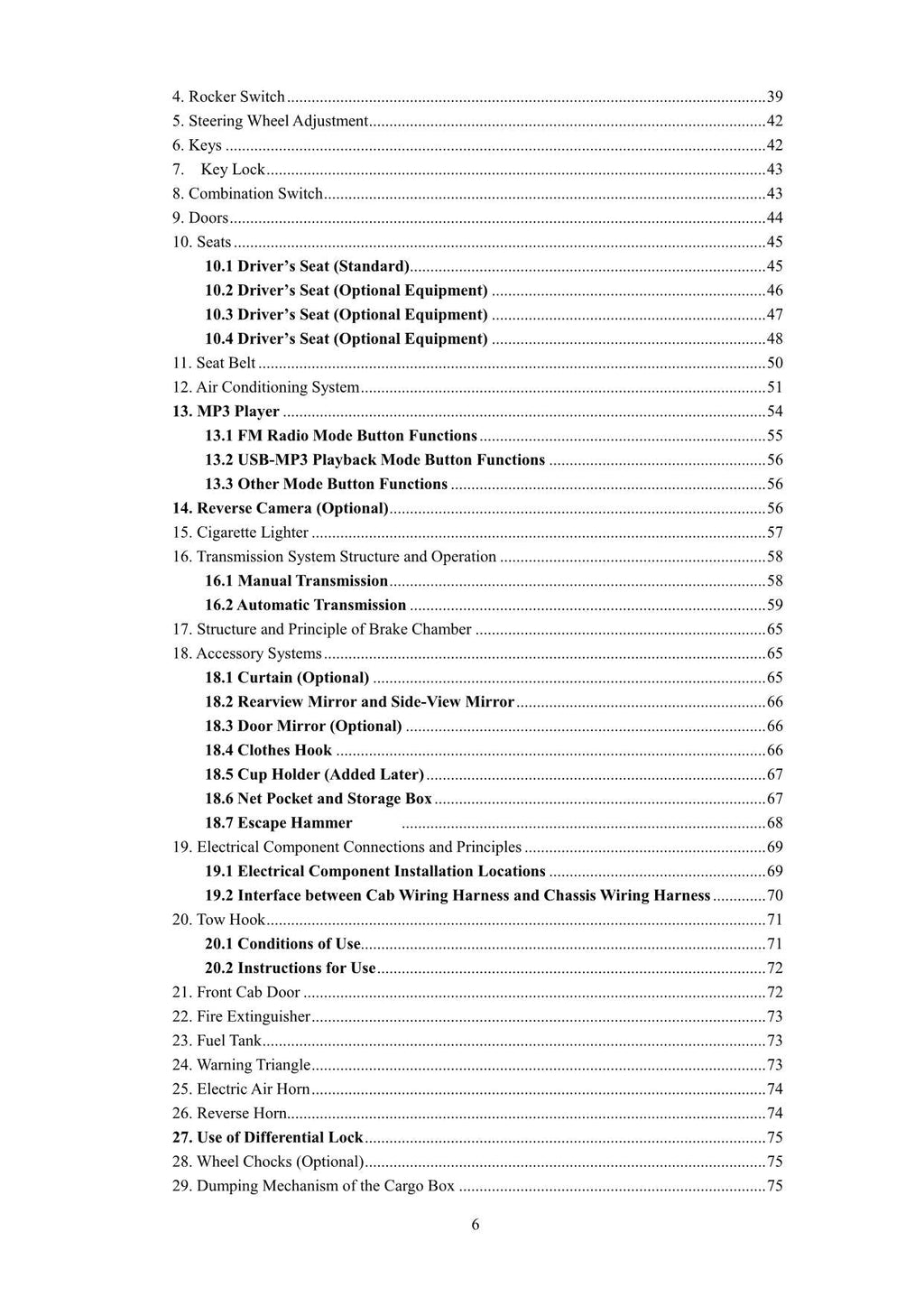 Manual de mantenimiento del operador de camiones volquete Hyundai HDT90 HDT105