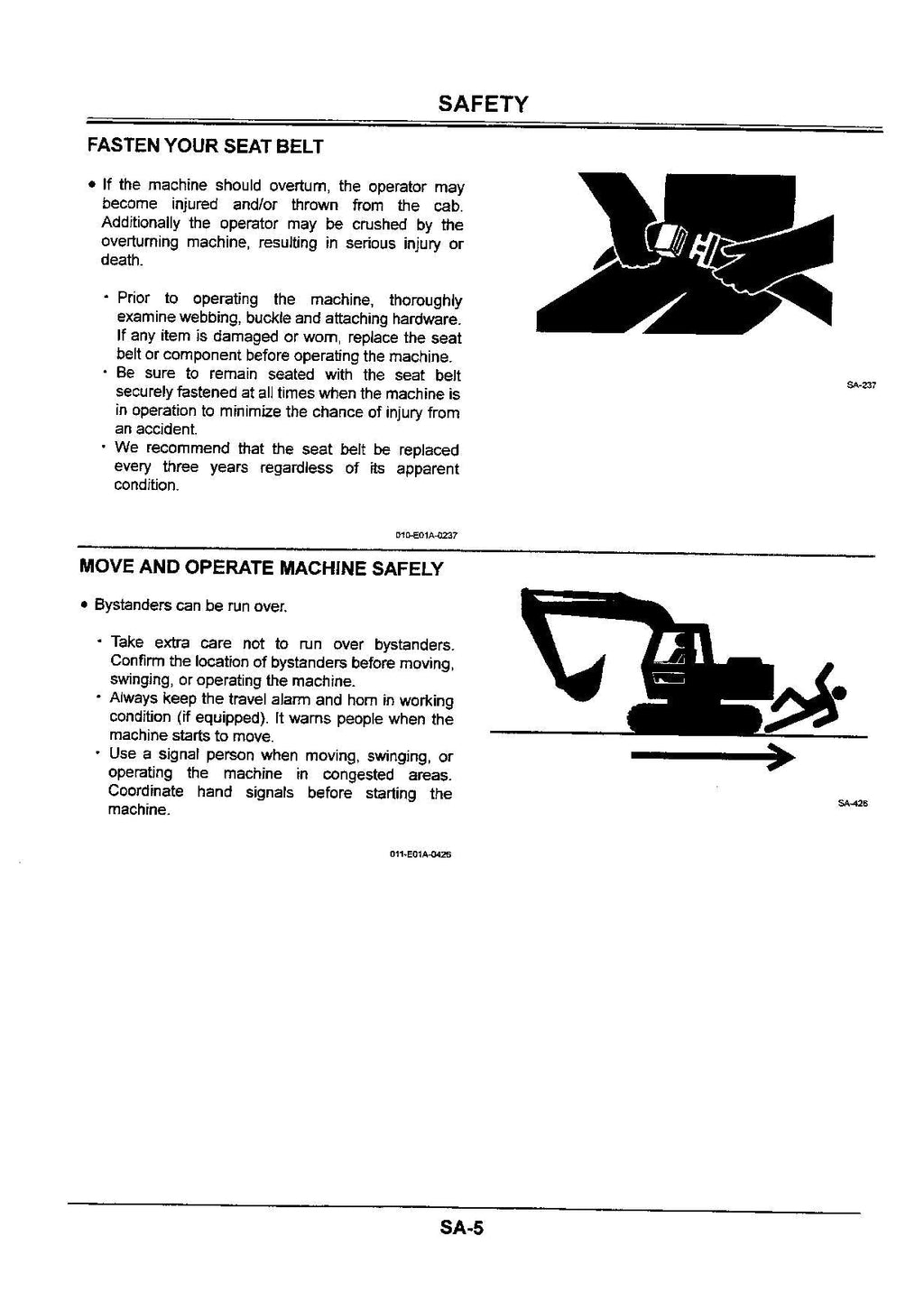HITACHI EX135USR Excavator Troubleshooting Technical Manual