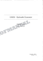 HITACHI UH053 Excavator Parts Catalog Manual EP12A-1-4