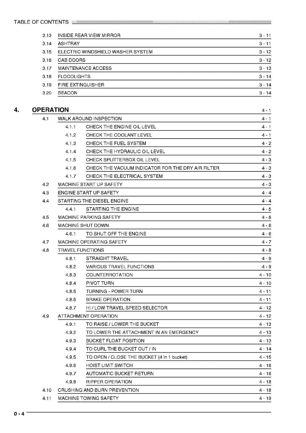 Liebherr LR641 CRAWLER LOADER Operators manual