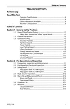 Manual del operador de mantenimiento y operación del manipulador telescópico JLG 3614RS 4017RS 31211336