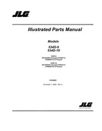 Manual del catálogo de piezas del manipulador telescópico JLG 534D-10 534D-9