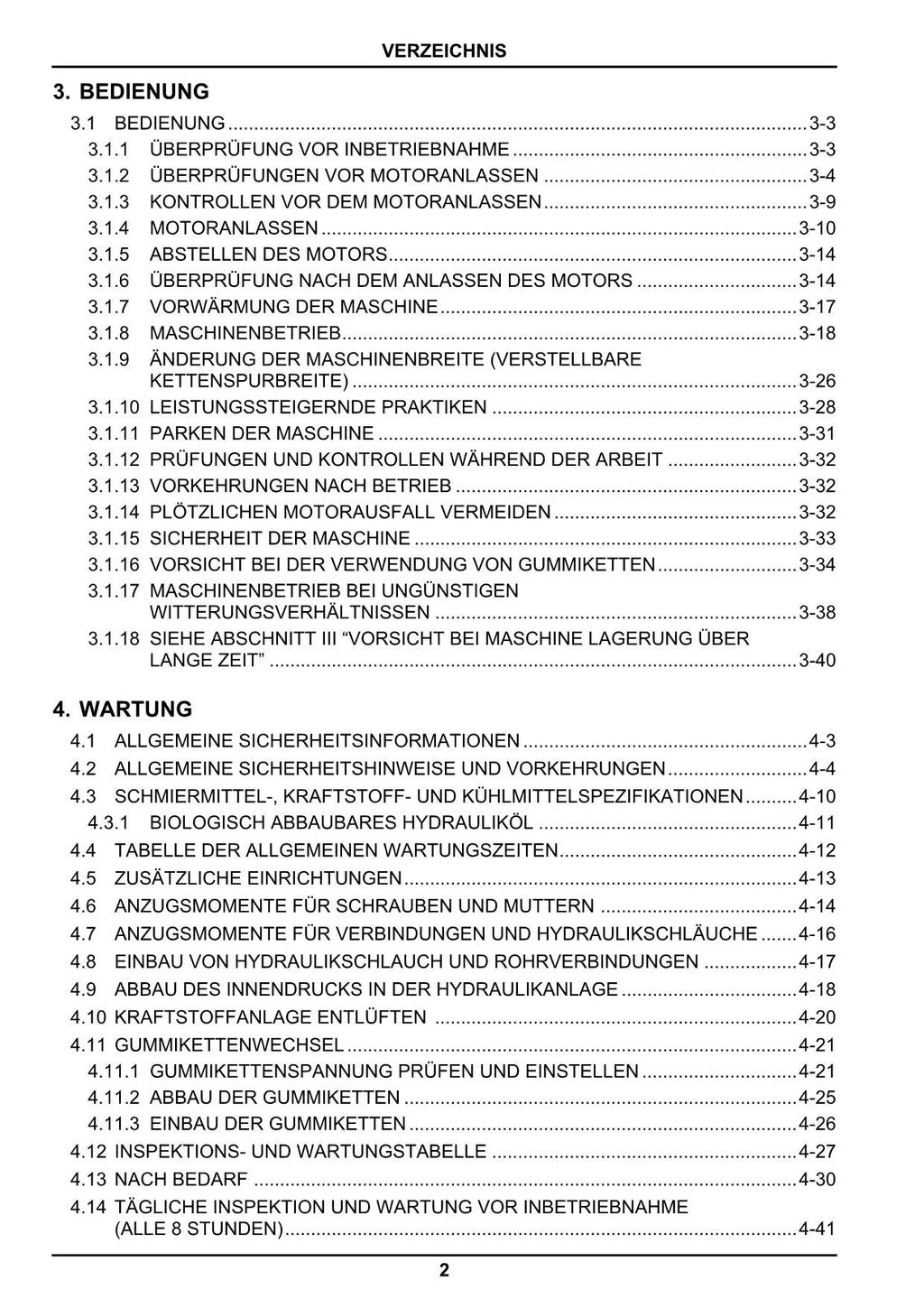 New Holland E10SR Bagger Betriebsanleitung