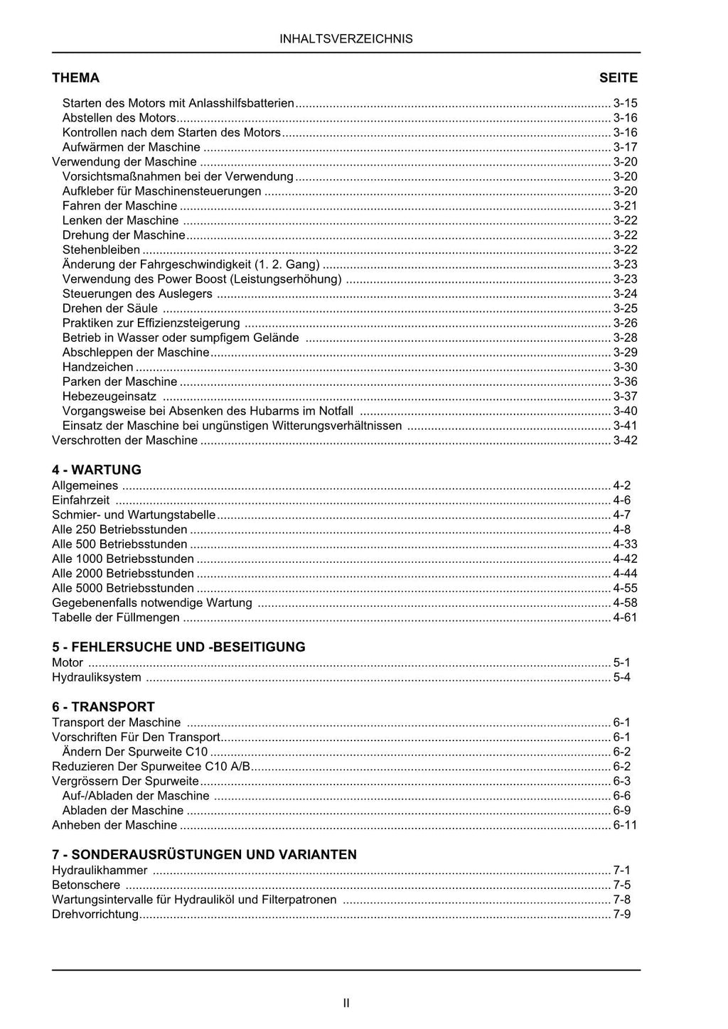 New Holland E485B Bagger Betriebsanleitung