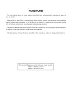 Hitachi LX70-7 LX80-7 Wheel Loader Technical Manual