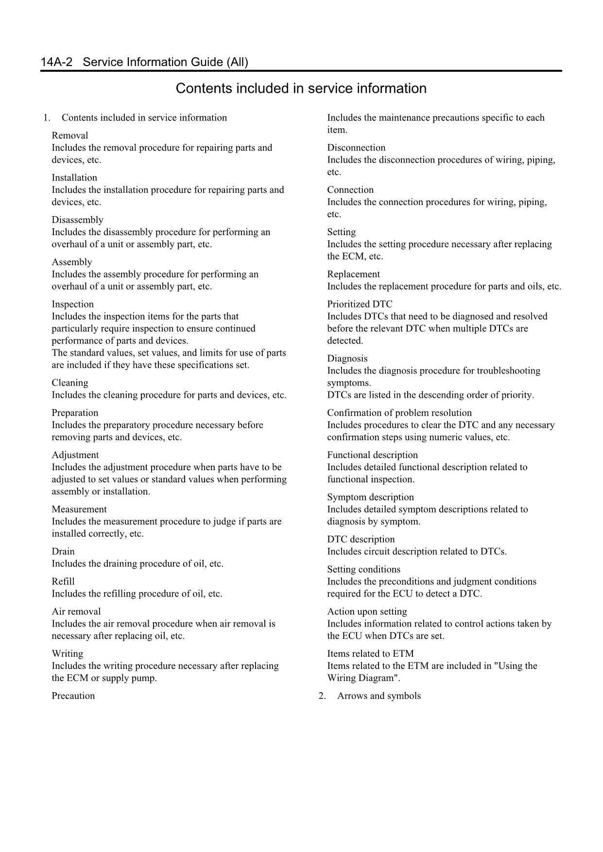 Hitachi 4HK1 Interim Tier 4 Operation Troubleshoot Workshop Engine Service Manual