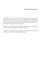 Hyundai HL630VL HL635VL WHEEL LOADER Operators Maintenance Manual