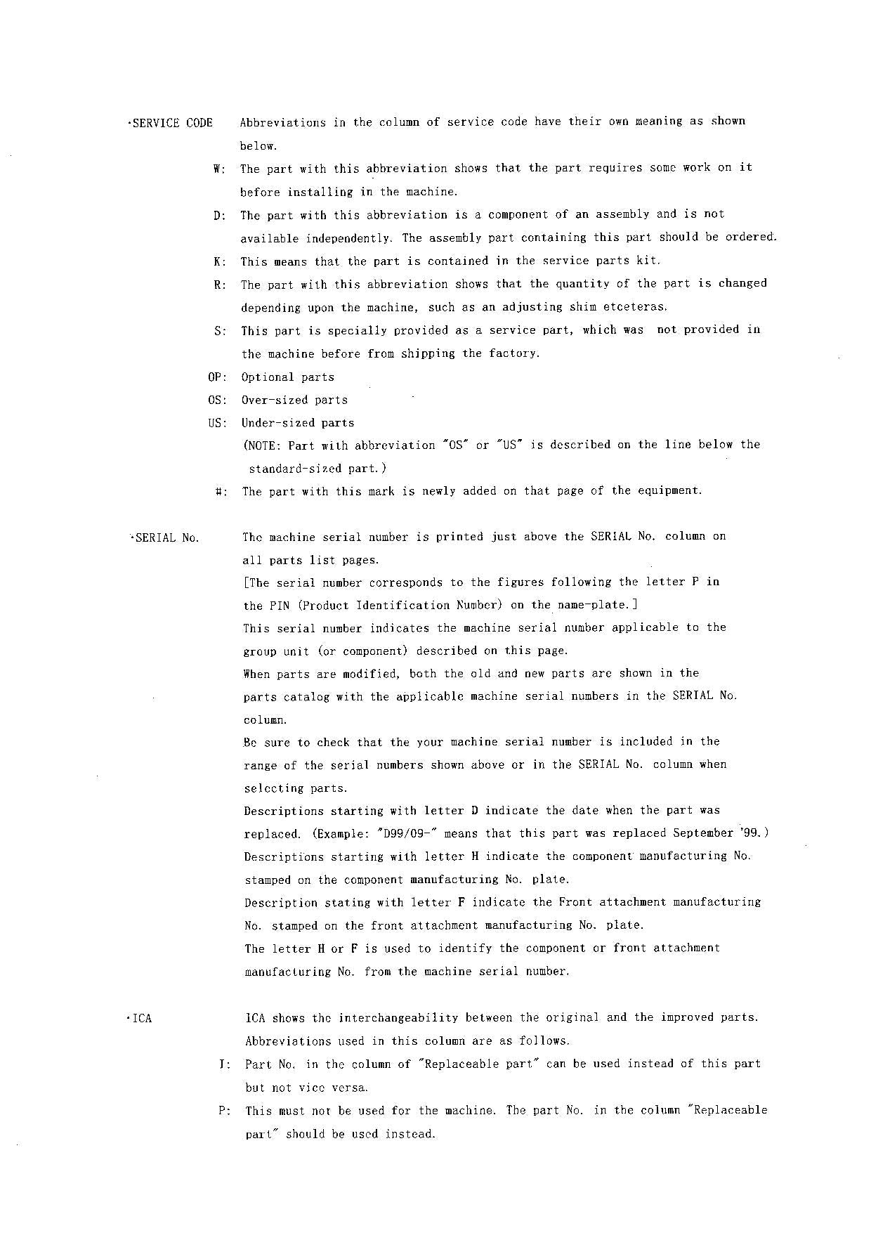 Hitachi LX80-5 Wheel Loader Equip Component Parts Catalog Manual SN 005101-up