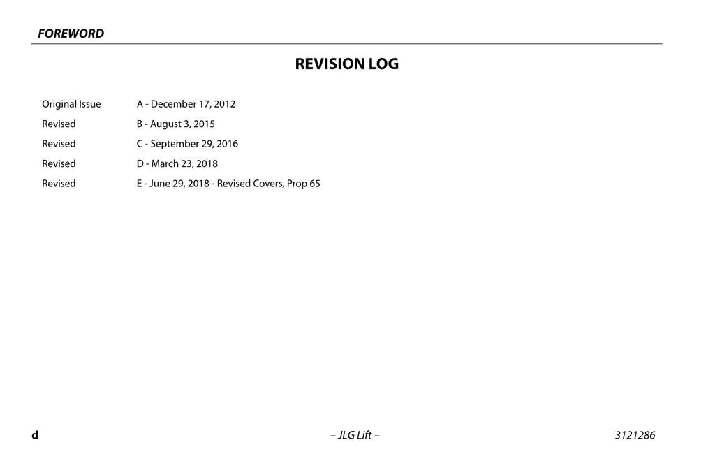 Manual del operador de mantenimiento y operación de la plataforma elevadora JLG 24RS 24RSJ