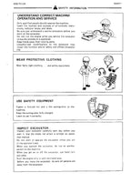 HITACHI EX100 Excavator Service Manual