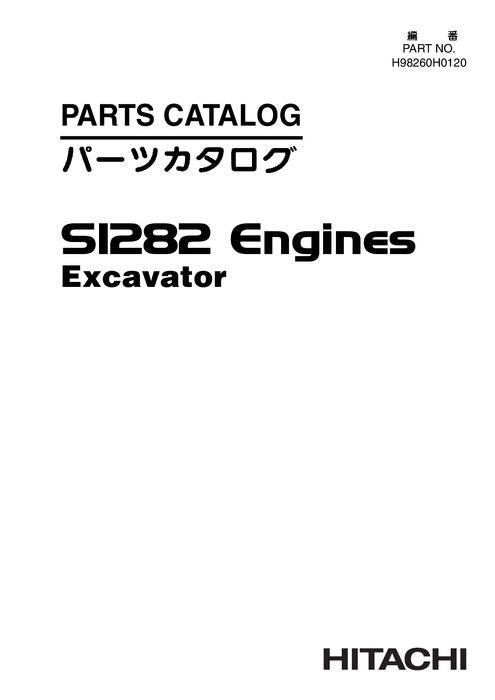 MANUAL DEL CATÁLOGO DE PIEZAS DEL MOTOR HITACHI S12A2