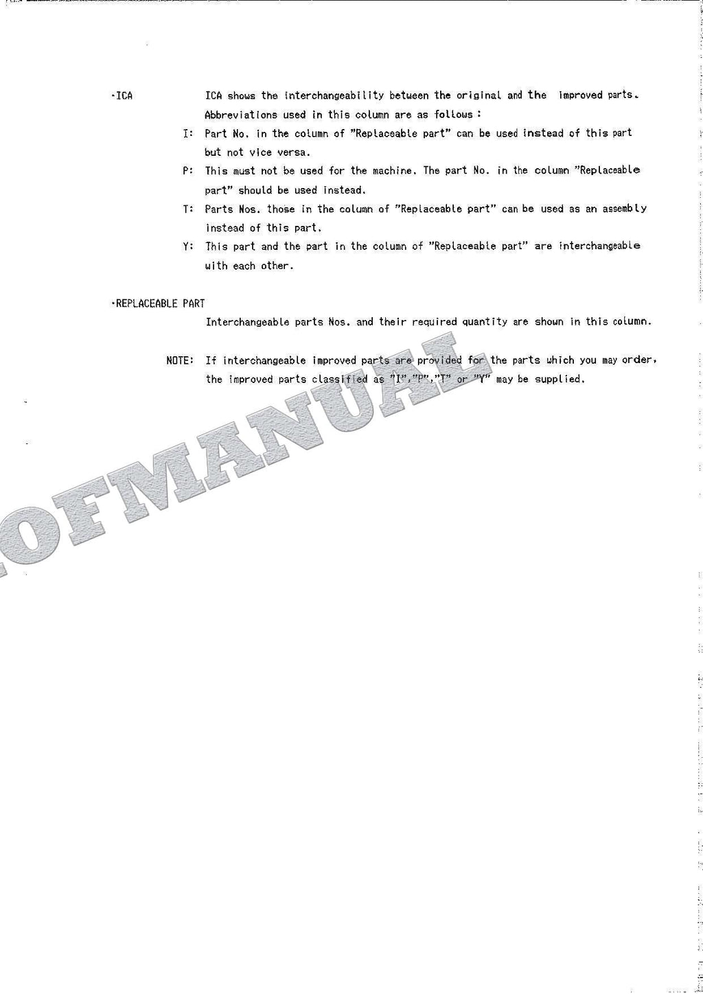 HITACHI UH043 Excavator Parts Catalog Manual EP119-1-2