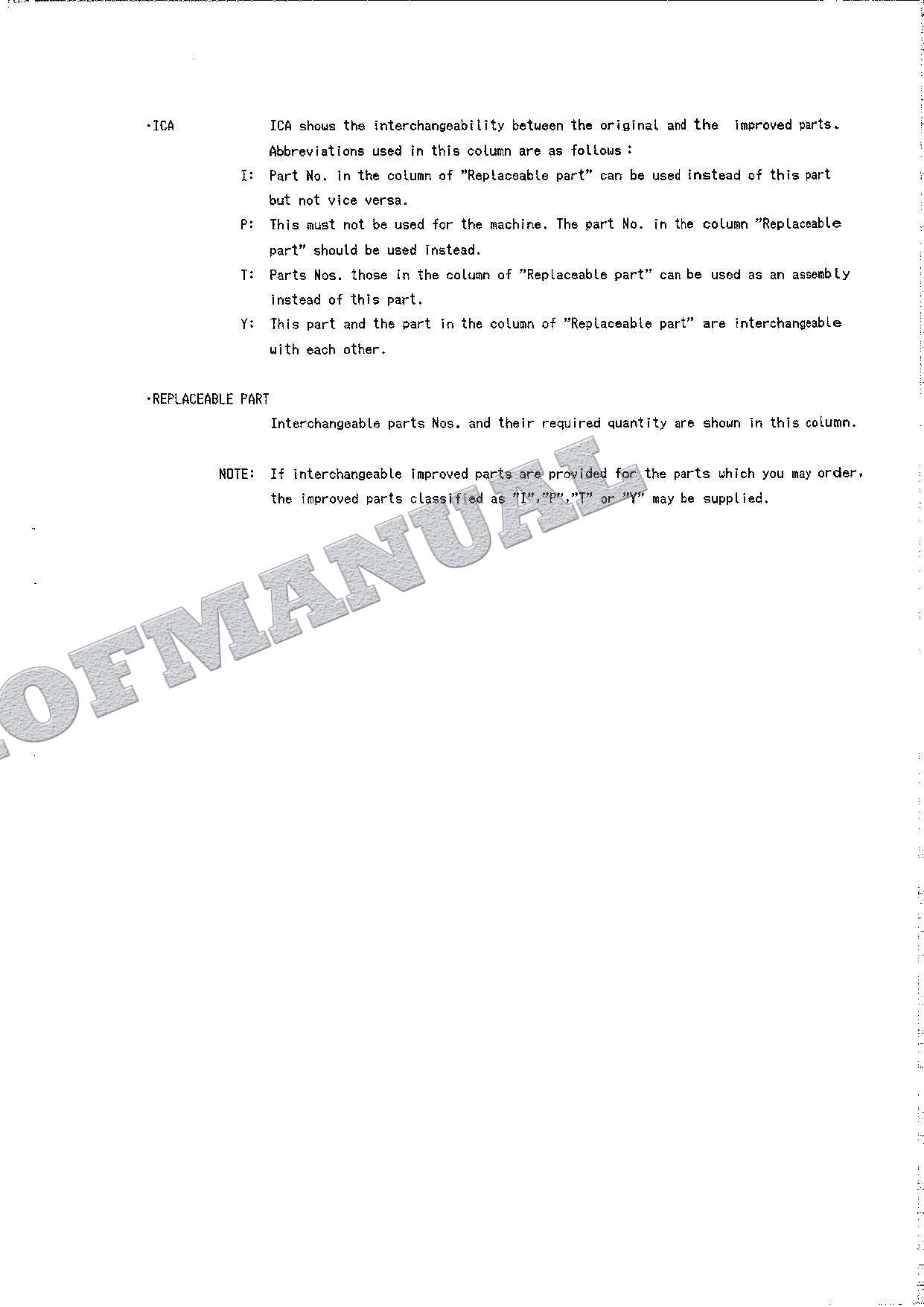 HITACHI UH043 Excavator Parts Catalog Manual EP119-1-2