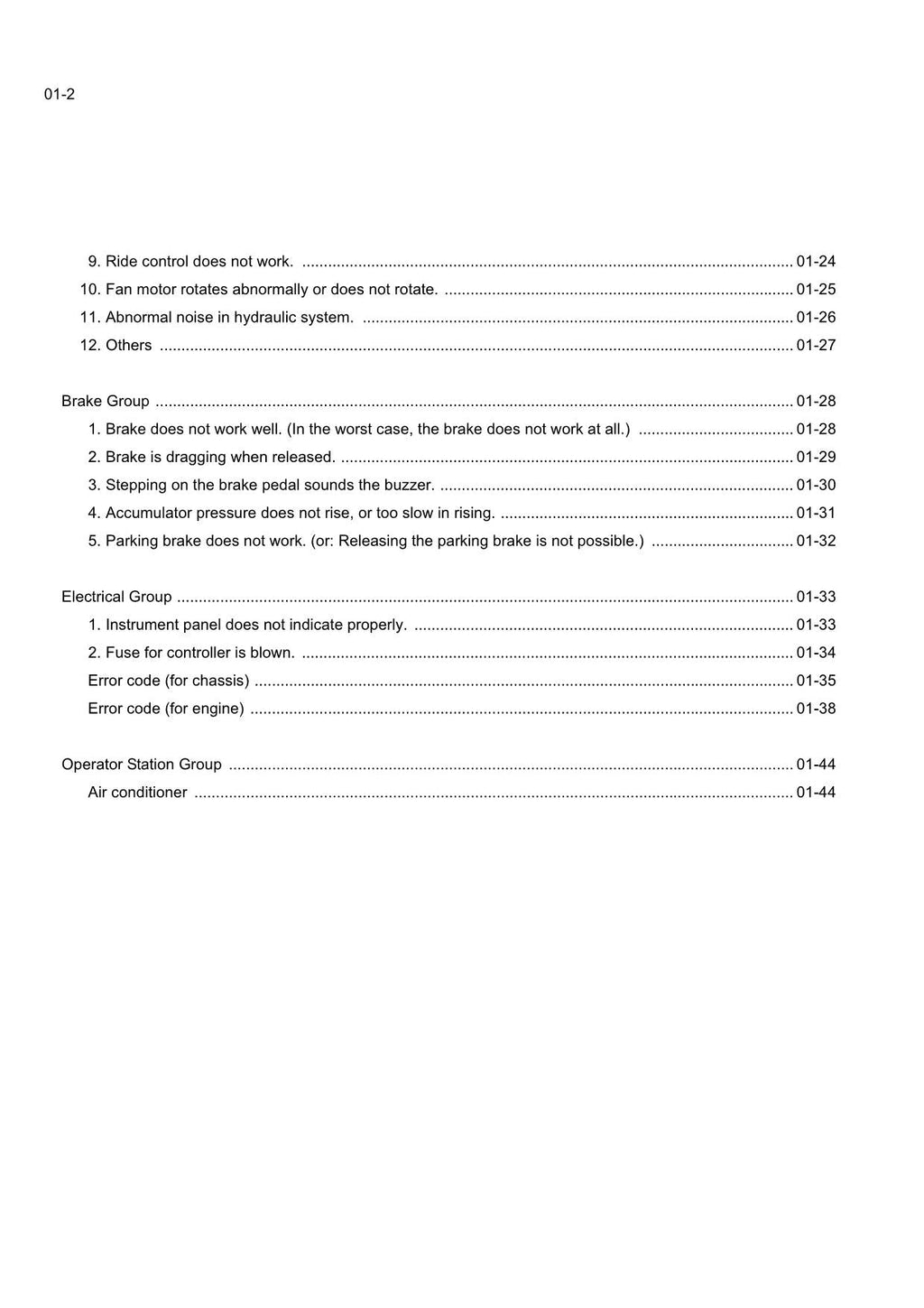 Hitachi ZW370 Wheel Loader Technical Manual Troubleshooting +Schematics