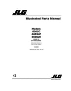 JLG 600SC 600SJC 660SJC Boom Lift  Parts Catalog Manual Chassi