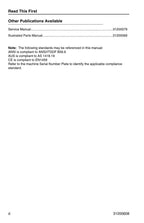 JLG 1044C-54 Series II Telehandler Maintenance Operation Operators Manual