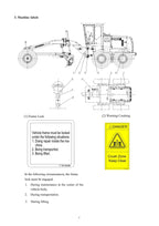 Hyundai HG260 MOTOR GRADER Operators Maintenance Manual
