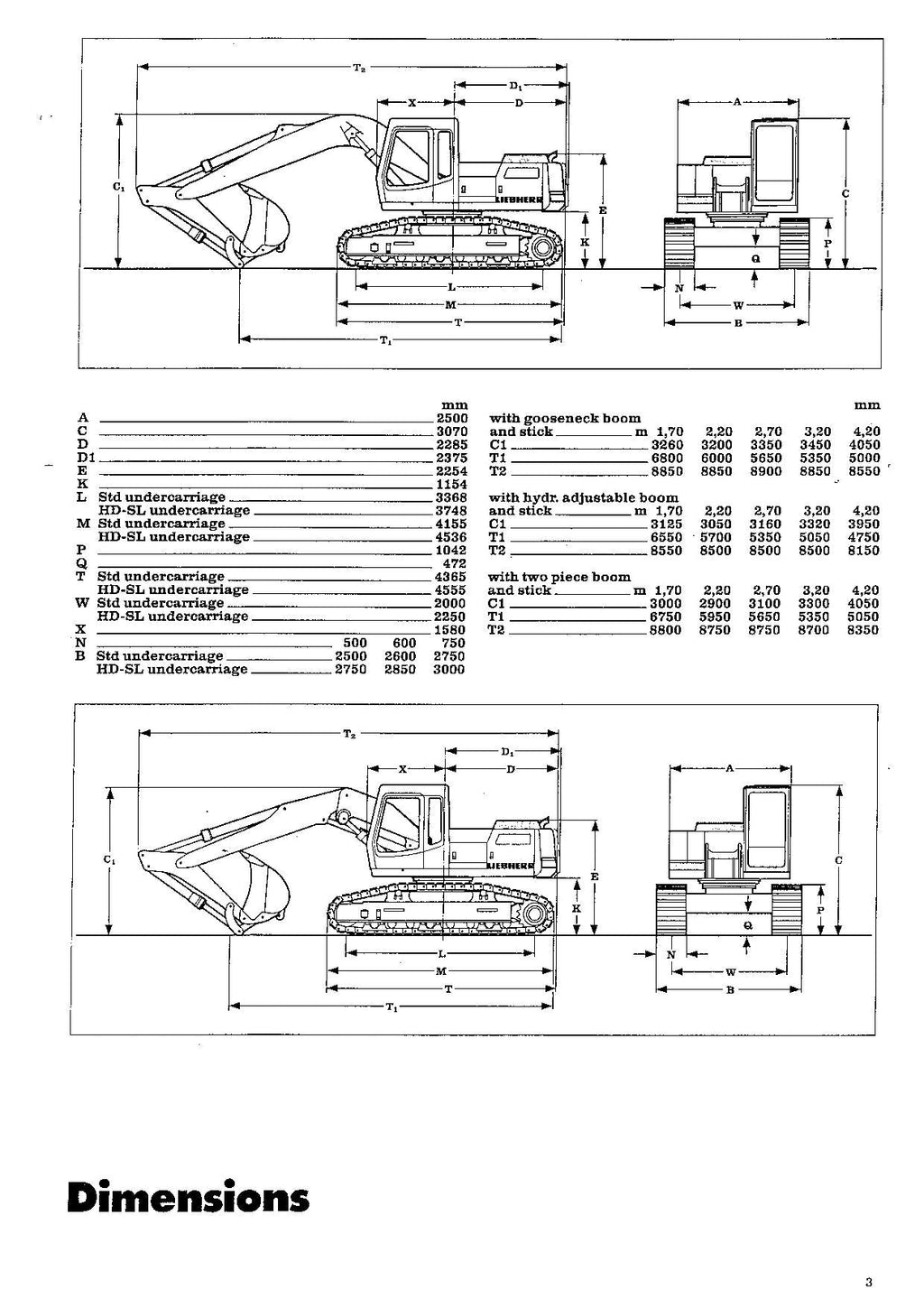 Liebherr R902 Litronic Excavator Operators manual serial 3001