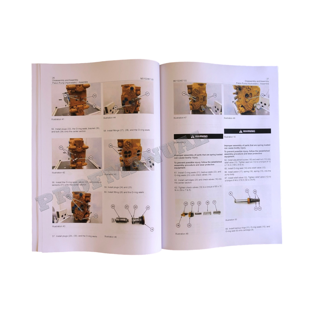 Manual de servicio del tren motriz del cargador Caterpillar 259D3 257D3 236D3 242D3 Desmontaje y montaje