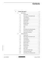 Liebherr L554 Wheel Loader Operators manual serial 0202