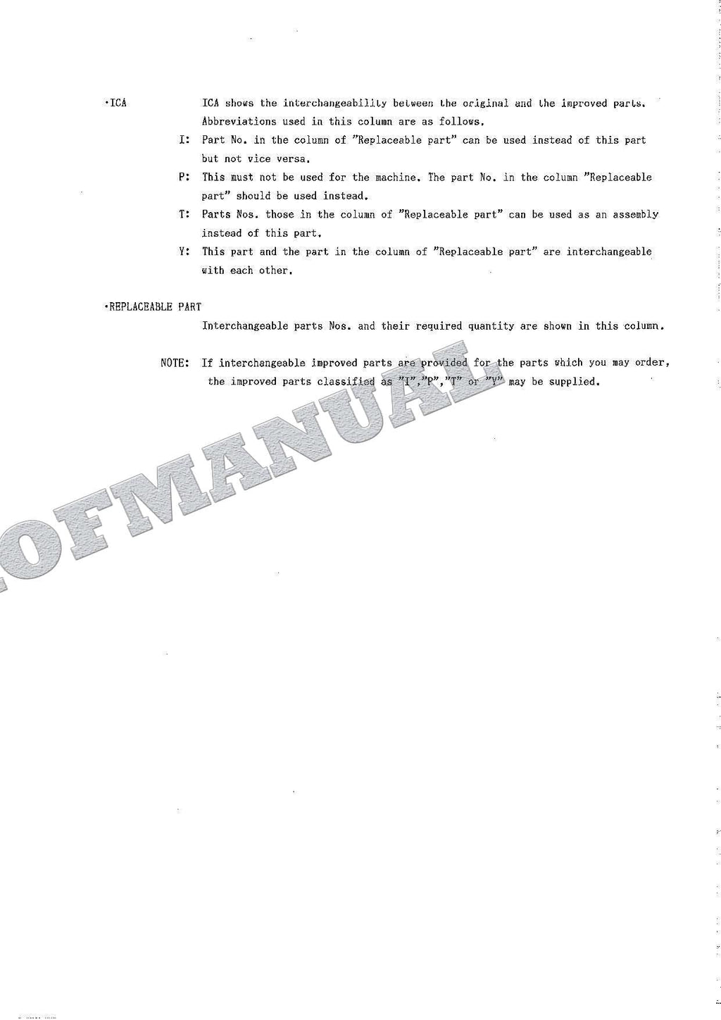 HITACHI EX100-2 SWEDEN NORWAY FINLAND Excavator Parts Catalog Manual