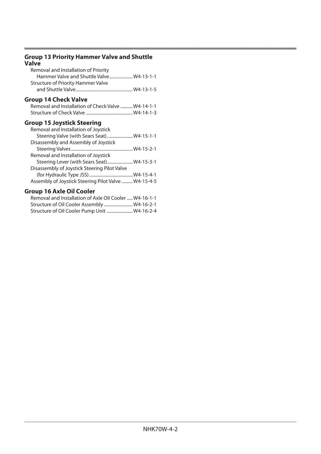 Hitachi ZW550-6 Wheel Loader Workshop Manual