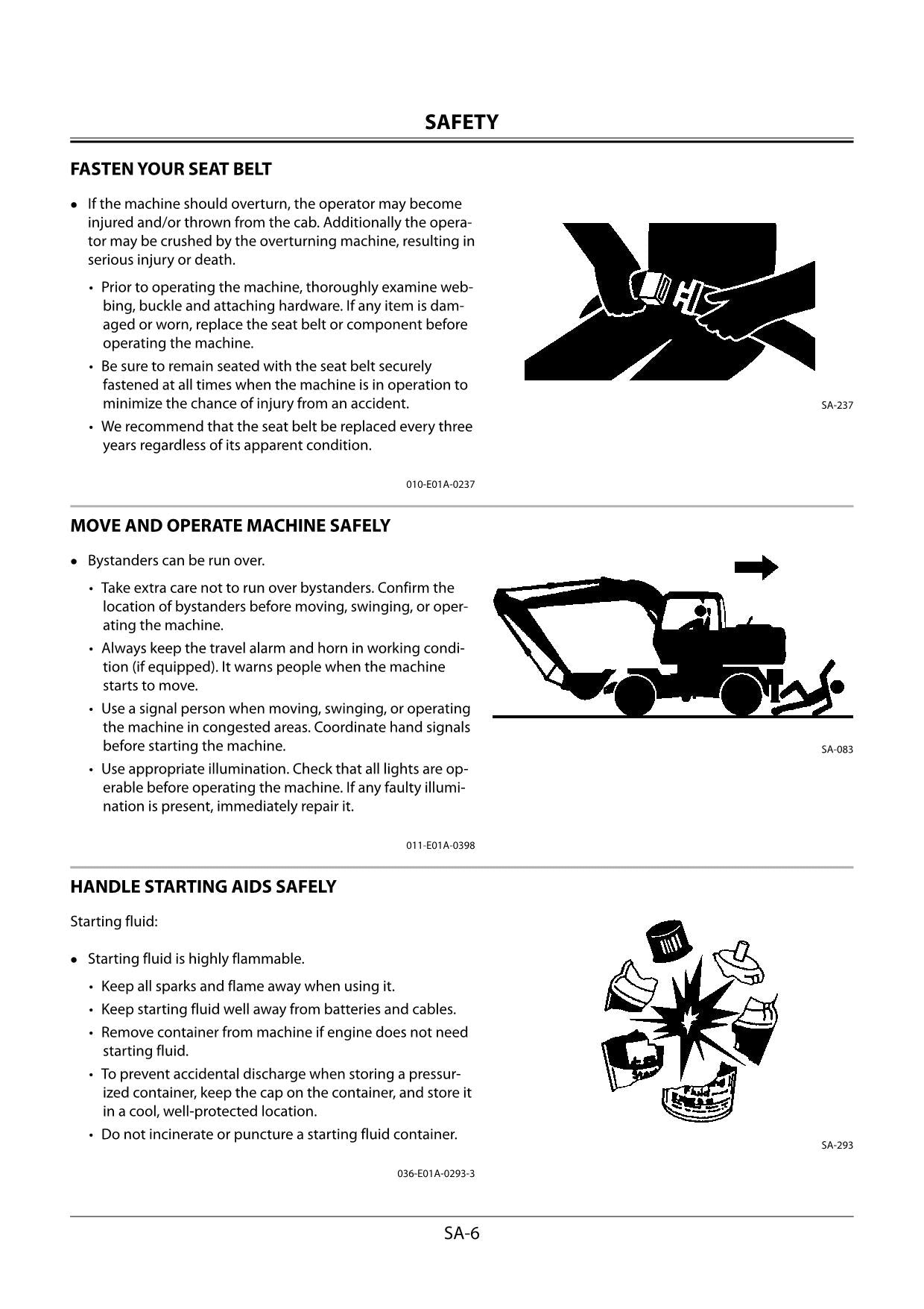 HITACHI ZX170W-3 ZX190W-3 Excavator Troubleshooting EAR control Technical Manual