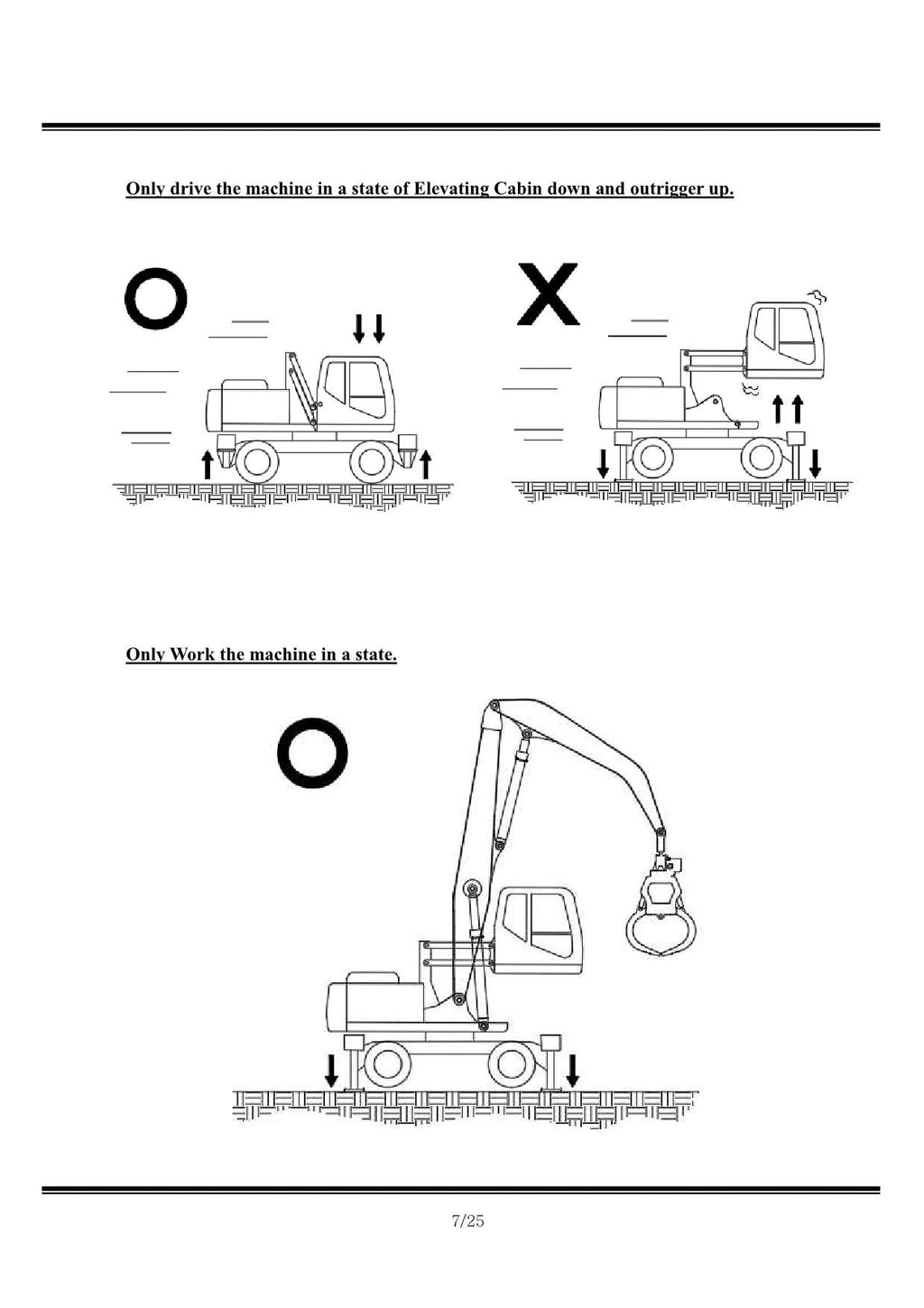 Hyundai HW250 MH WHEELED EXCAVATOR Operators Maintenance Manual