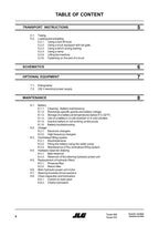 TOUCAN 800 Vertical Lift Maintenance Operation Operators Manual