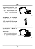 Hitachi EX55UR-3 Excavator Operational Test Troubleshooting Service manual