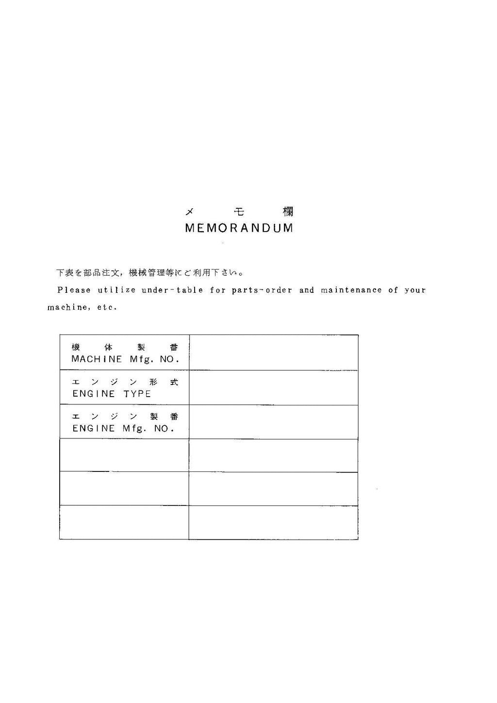 Hitachi LX80-2 Wheel Loader Parts Catalog Manual SN 002003-up