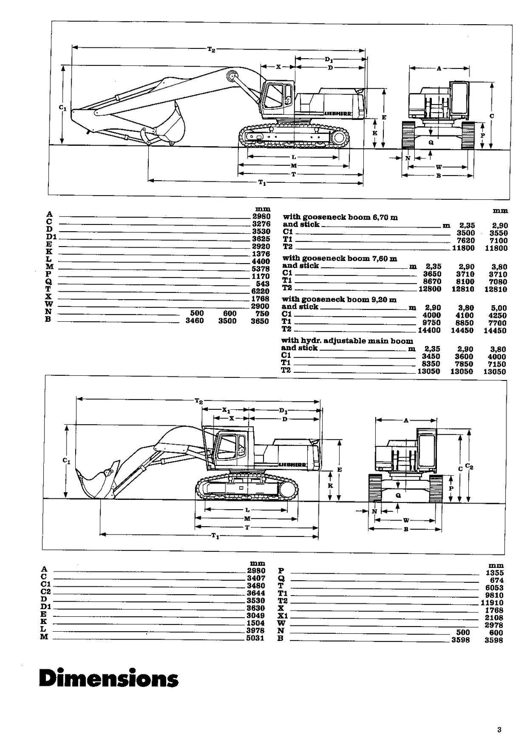 Liebherr R954 Litronic Excavator Operators manual serial 101