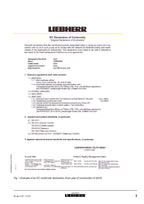 Liebherr RL64-1127 Pipe Layer Operators manual serial 11277
