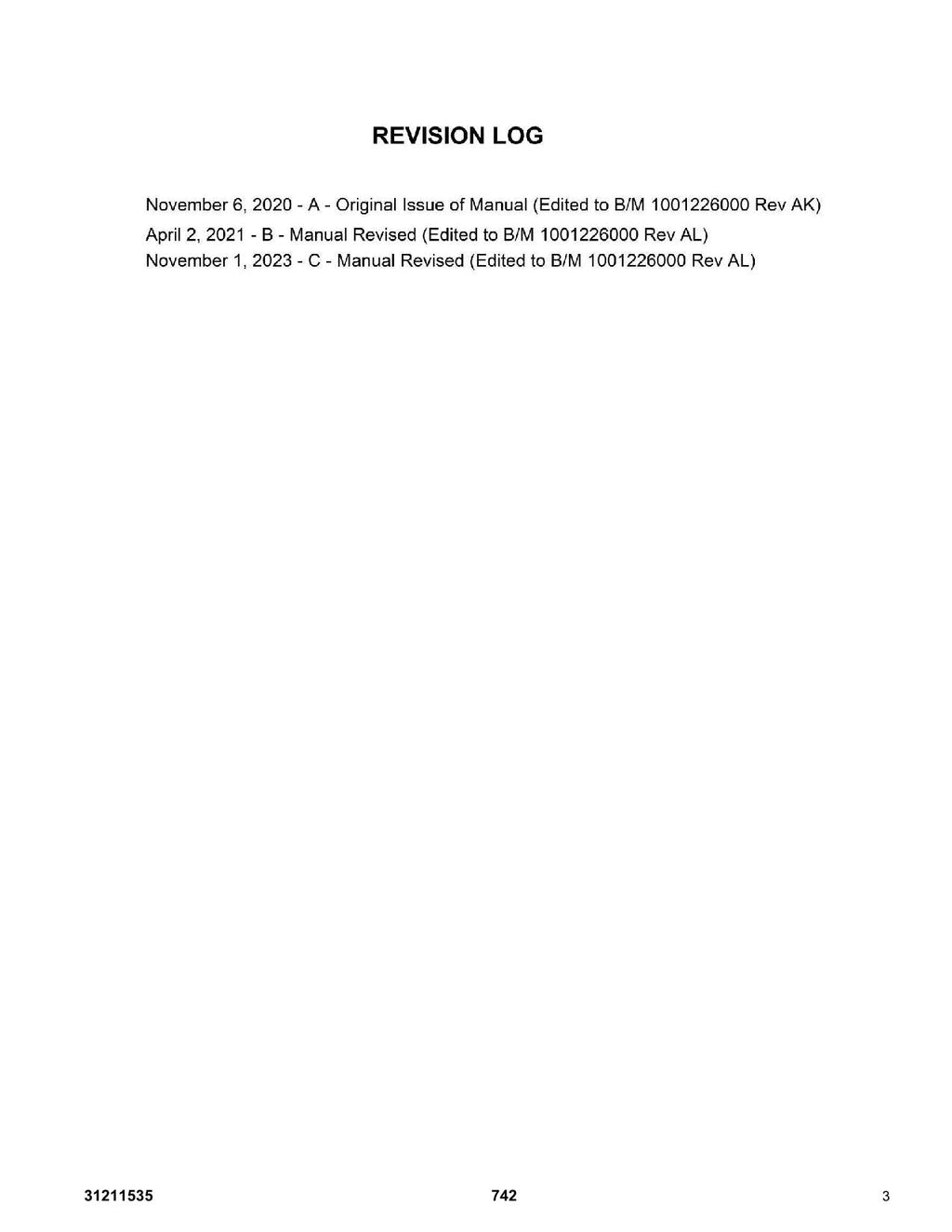 Manual del catálogo de piezas del manipulador telescópico JLG 742 31211535