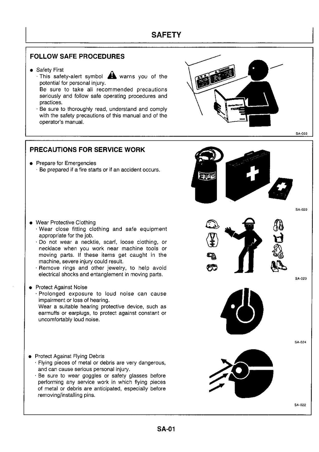 HITACHI EX100WD-3 EX100WD-3C Excavator Service Manual