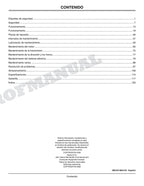 John Deere SN 4520 650001-810000 4720 670001-810000 Tractor Manual del Operador