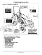 John Deere SN 4120 610001-810000 4320 620001-810000 Tractor Manual del Operador