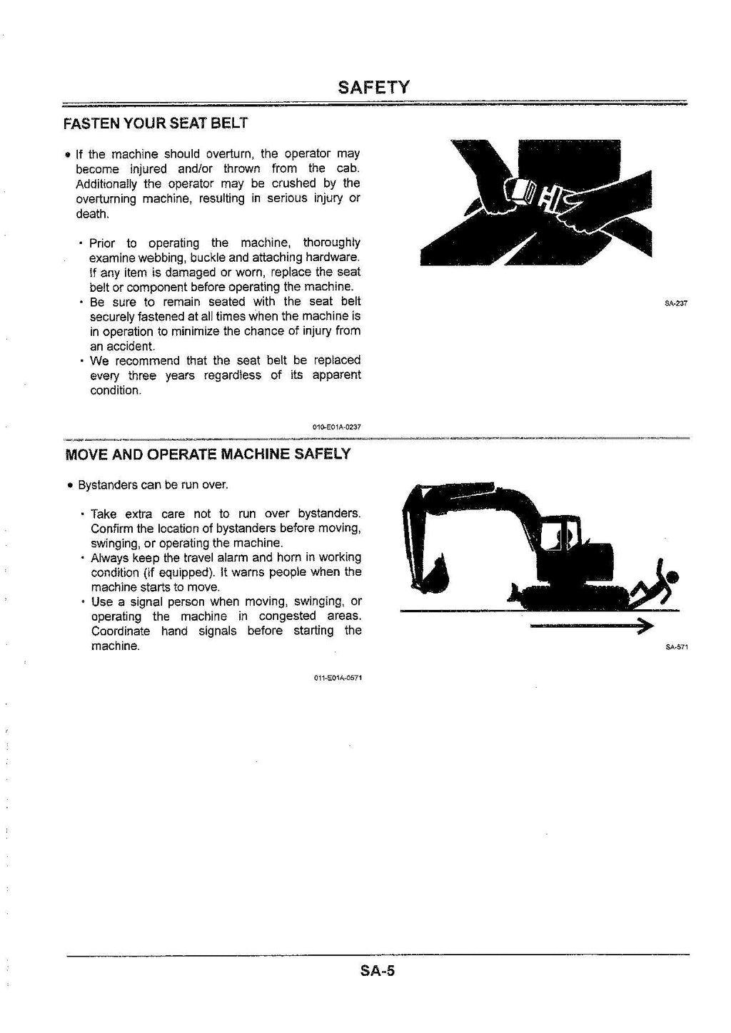 HITACHI EX75UR-3 Excavator Workshop Service Manual