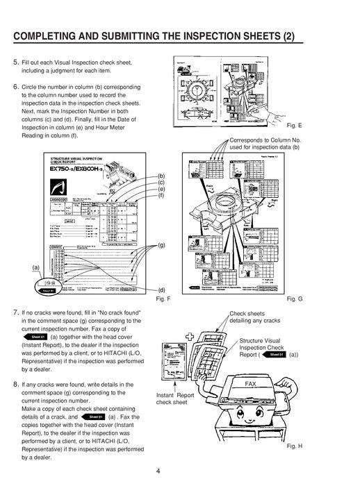 HITACHI EX750-5 EX800H-5 EXCAVATOR SERVICE MANUAL KO206B01