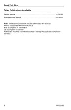 Manual del operador de mantenimiento y operación del manipulador telescópico JLG G10-43A G9-43A